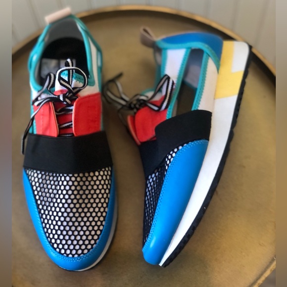 STEVE MADDEN | ARCTIC MULTI COLOR SNEAKERS | SIZE: 8.5 | EUC - Picture 7 of 7